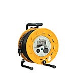 Cord Reel Three-phase 200 V with Breaker Electric Wire Length (m) 20–50