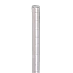 Stainless Steel Erector Shelf, Single Type (640, 613 mm Depth)