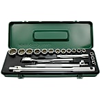 Socket Wrench Set (Dodecagonal Type/Drive 12.7 mm) VO4