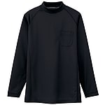 Low Neck Long Sleeve Shirt with Quick-Dry Sweat Absorption AS-658