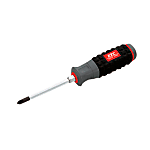 Resin Handle Screwdriver (with Throughput/Magnet)_with Bolster