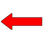 JIS Pipe Identification Direction Indicating Sticker: Arrow