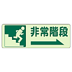 Evacuation Guidance Indicator Side Affixed with Sticker