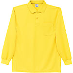 47654 Long Sleeve Polo Shirt with Sweat Wicking
