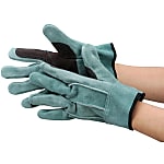 Oil Leather Gloves 107AAA with Large Oil Guard