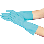Nitrile Rubber Gloves, Solvex 275 (Flocked Back)