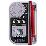 Case integrated, digital multimeter