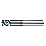 Carbide 4-Flute Variable Split Variable Lead End Mill with Neck 38°/41° F612HX
