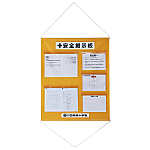 Construction Management Roll-up Bulletin Board