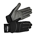 Leather Gloves, PS-771 Pro Soul Artificial Leather Back Knit Hook & Loop Fastener