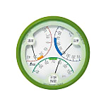 Temperature, Humidity and Discomfort Index Measuring Instrument, Round