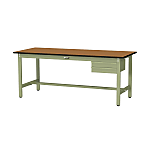 Work Table, 2-Level Drawer Included