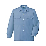 6055, Eco-Friendly Antistatic Long-Sleeved Open Shirt