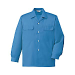6055, Eco-Friendly Antistatic Long-Sleeved Open Shirt