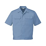 Eco-Friendly Anti-Static Short-Sleeve Jacket (Gray, White, Blue, Navy, Green)