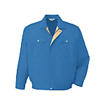 Easy Care Long Sleeve Blouson Jacket (for Spring and Summer / Blue, Green / Anti-Static)