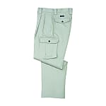 Double-Pleated Cargo Pants (for Autumn and Winter / Green, Gray, Blue / Anti-Static)