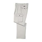 Double-Pleated Cargo Pants (for Autumn and Winter / Green, Gray, Blue / Anti-Static)