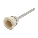 Animal Bristle Brush (White Wool)