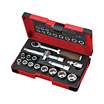 Socket Wrench Set, Wood-Compo