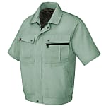 AZ-5591 Short-Sleeve Blouson Jacket (Plain)
