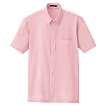 AZ-7854 Short-Sleeve Knit Button Down Shirt (Unisex)
