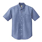AZ-7823 Short-Sleeve T/C Oxford Button Down Shirt (Unisex)
