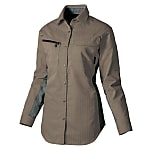 AZ-30645 Ladies' Long-Sleeve Shirt (Thin Fabric)