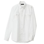 AZ-7880 Men's Long-Sleeve Oxford Button Down Shirt (With Dual Pocket Flaps)