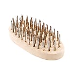 Stainless Steel Wire Brush, 6-Row Oval-Shape