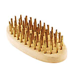 Wire Brush, Plated 6-Row Oval Type, No. 103