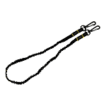 Fabric Safety Lanyard, Working Load 1 kg