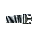Craft Worker-Manufactured Belt With Single-Action Belt (Steel Buckle), Dot Pattern