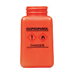 DESCO Bottle, Orange, GHS Display, Isopropanol and Print 180 cc