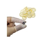 Fingerstall, Natural Rubber (White/Roll Type)【1,440 Pieces Per Package】