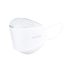 Face Protective Mask 4 Ply [White/Black]