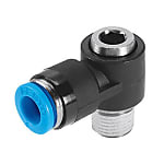 Push-in L-fitting, QSLV Series
