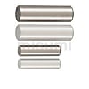 [Clean &amp; Pack] Dowel Pin - Undersized, End Shape: Both Ends C Chamfered, Mating Tolerance: h7