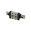 ES Miniature Linear Guides - Standard Blocks with Dowel Holes (Light Preload / Slight Clearance) [RoHS Compliant]