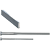 Precision R-Chamfered Rectangular Ejector Pins -High Speed Steel SKH51/P・W Tolerance 0_-0.005/R Position Selection Type-