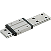 ES Miniature Linear Guides - Wide Rails - Long Blocks (Light Preload) [RoHS Compliant]