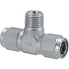 Couplings for Tubes - Nut and Sleeve Integrated Type - Tees