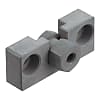 Floating joint simple connection type - [Female thread] Cylinder connector/holder set -