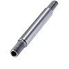 [Clean & Pack]Thick-Walled Ground Stainless Steel Hollow Tubes - One End and Both Ends Threaded