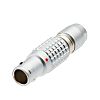 Environment-resistant Connector (LEB Series: Heat and Vacuum Resistant) Straight Plug