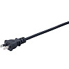 AC Cord, Fixed Length (PSE), Single-Side Cut-Off Plug, Rated Voltage (V): 125