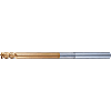 TSC series carbide radius end mill, 4-flute, 45° spiral / long shank, short model