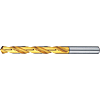 TiN Coated High-Speed Steel Drill, Straight Shank / Regular