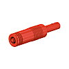 Staubli A4/4-Z ø4 mm Socket, ø4 mm Plug With Retractable Sleeve MULTILAM