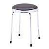 Round Chair (with Rotating Seat and Plated Legs)